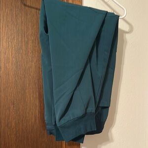 Mandala scrubs teal colored